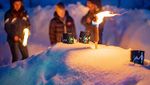 Fackelwanderung als Programmpunkt in Lenzerheide