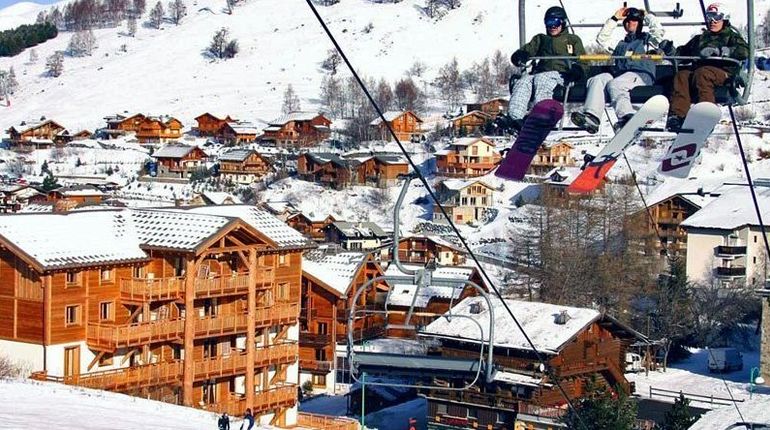 Skiort Les deux Alpes